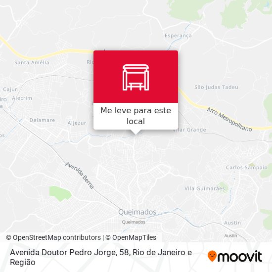 Avenida Doutor Pedro Jorge, 58 mapa