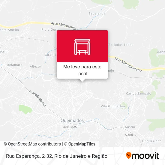 Rua Esperança, 2-32 mapa