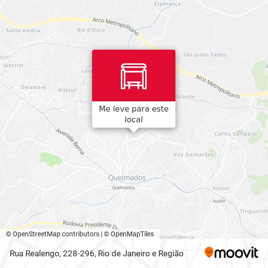 Rua Realengo, 228-296 mapa