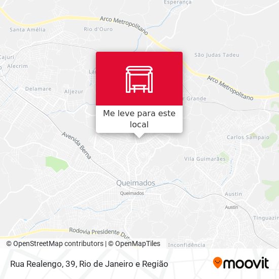 Rua Realengo, 39 mapa