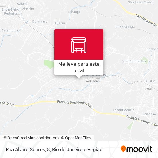 Rua Alvaro Soares, 8 mapa