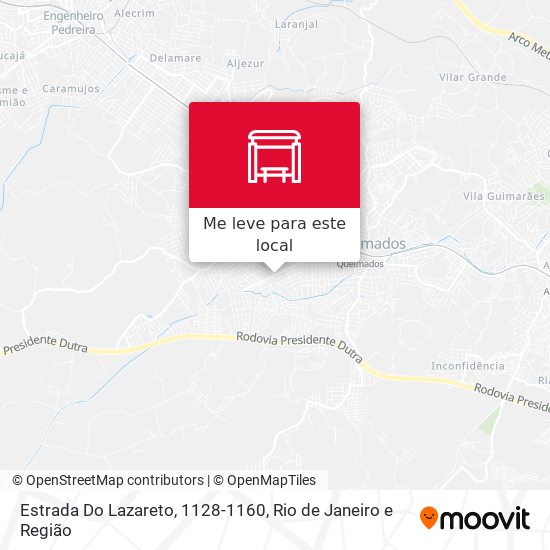 Estrada Do Lazareto, 1128-1160 mapa