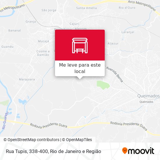Rua Tupis, 338-400 mapa