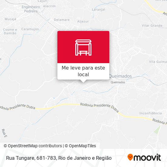 Rua Tungare, 681-783 mapa