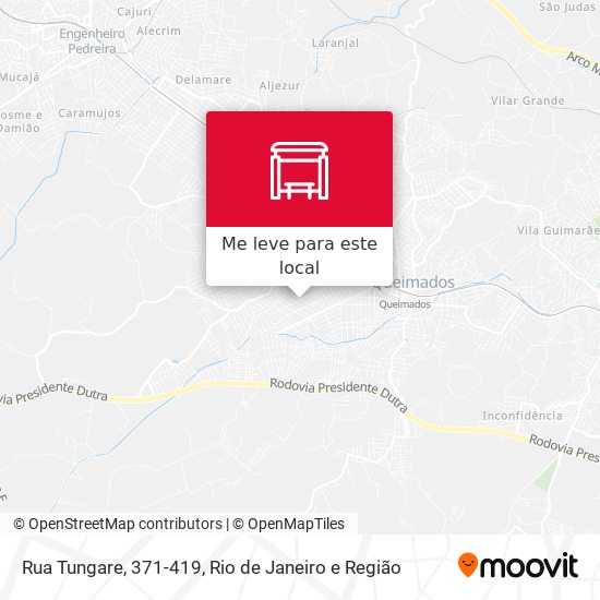Rua Tungare, 371-419 mapa