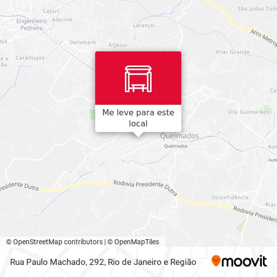 Rua Paulo Machado, 292 mapa