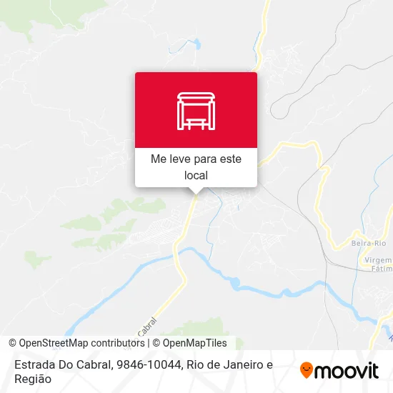 Estrada Do Cabral, 9846-10044 mapa