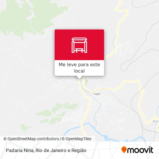 Padaria Nina mapa
