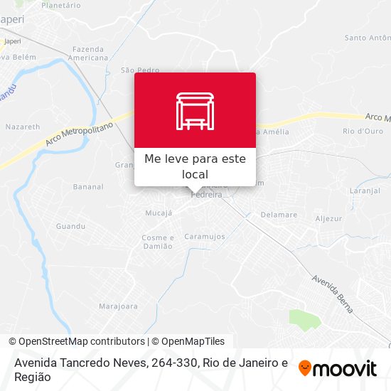 Avenida Tancredo Neves, 264-330 mapa
