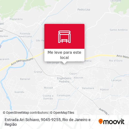 Estrada Ari Schiavo, 9045-9255 mapa
