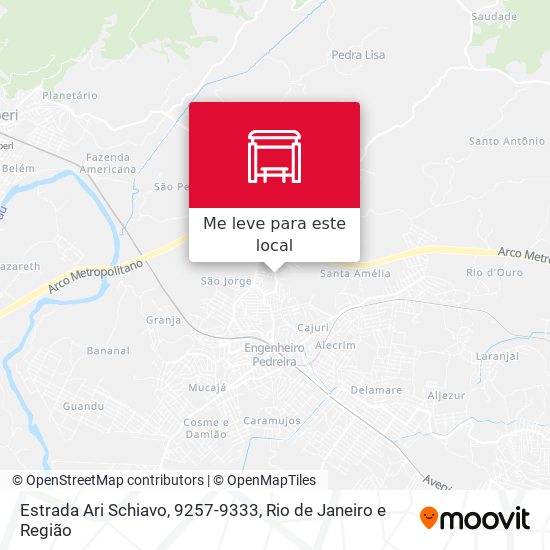 Estrada Ari Schiavo, 9257-9333 mapa