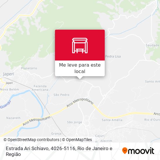 Estrada Ari Schiavo, 4026-5116 mapa