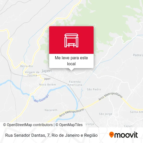 Rua Senador Dantas, 7 mapa