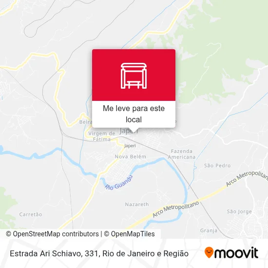 Estrada Ari Schiavo, 331 mapa