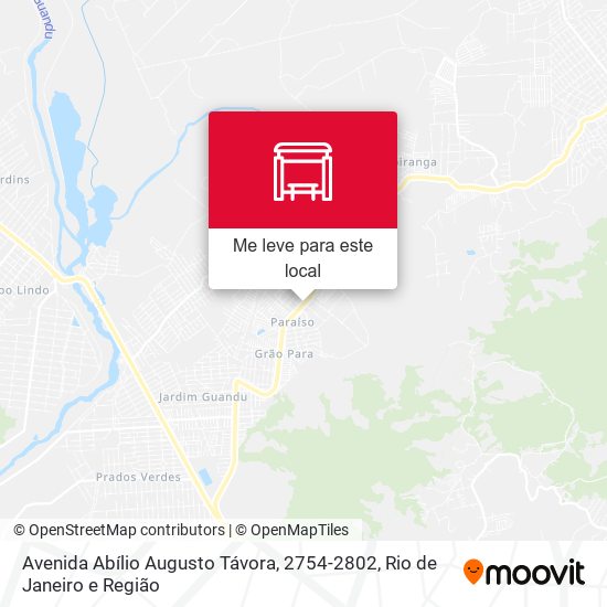 Avenida Abílio Augusto Távora, 2754-2802 mapa
