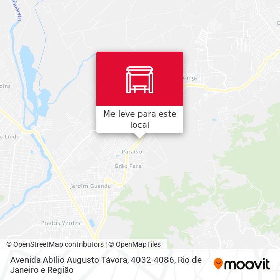 Avenida Abílio Augusto Távora, 4032-4086 mapa