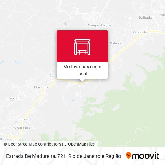 Estrada De Madureira, 721 mapa