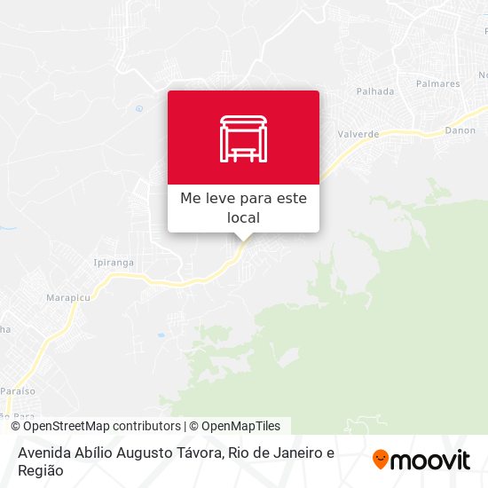 Avenida Abílio Augusto Távora mapa