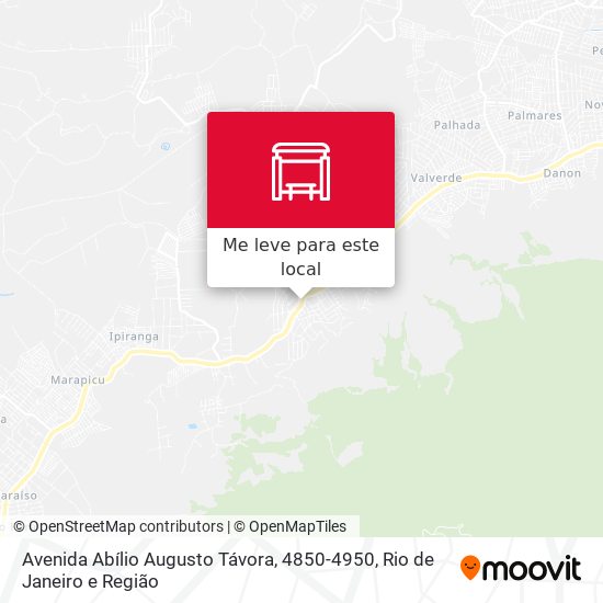Avenida Abílio Augusto Távora, 4850-4950 mapa