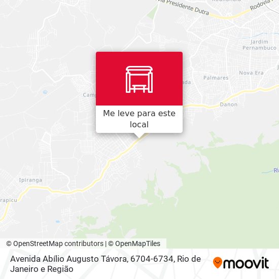 Avenida Abílio Augusto Távora, 6704-6734 mapa