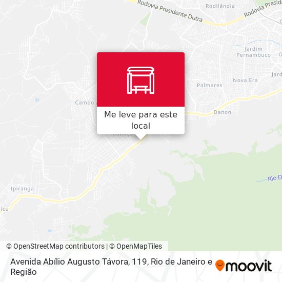 Avenida Abílio Augusto Távora, 119 mapa