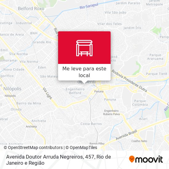 Avenida Doutor Arruda Negreiros, 457 mapa