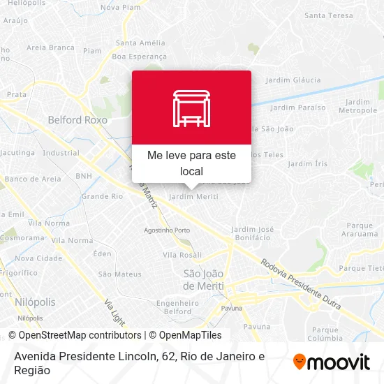 Avenida Presidente Lincoln, 62 mapa