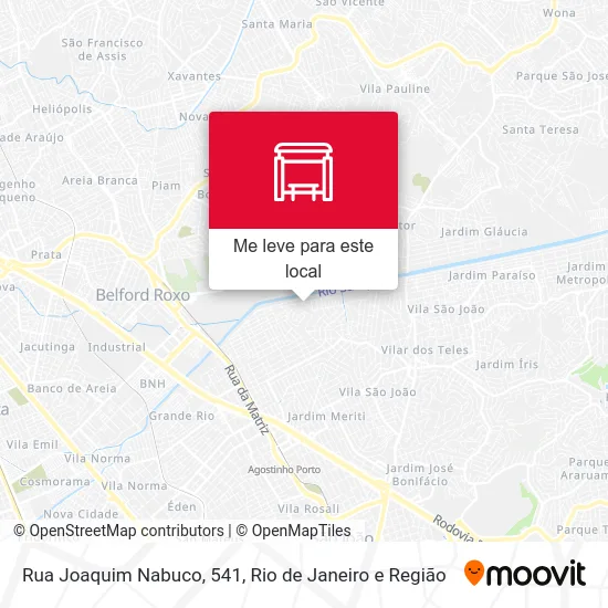 Rua Joaquim Nabuco, 541 mapa