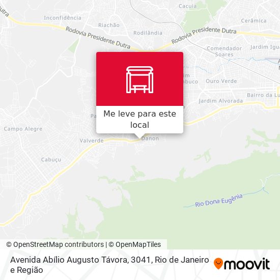 Avenida Abílio Augusto Távora, 3041 mapa