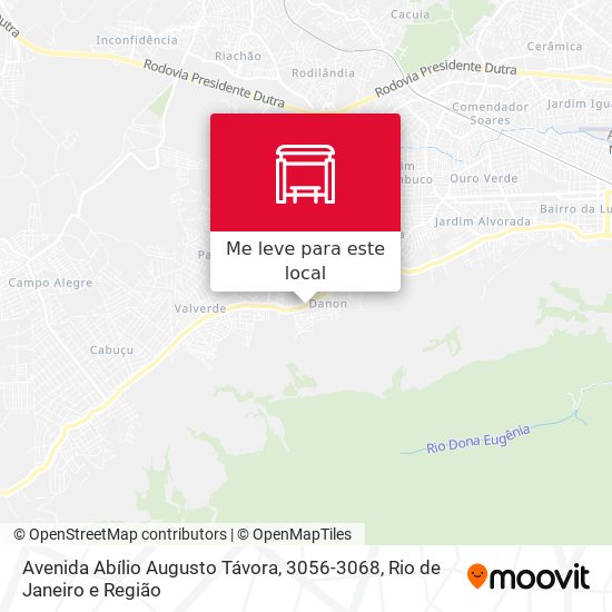 Avenida Abílio Augusto Távora, 3056-3068 mapa