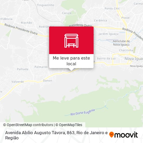 Avenida Abílio Augusto Távora, 863 mapa