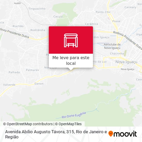 Avenida Abílio Augusto Távora, 315 mapa