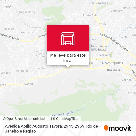 Avenida Abílio Augusto Távora, 2945-2969 mapa