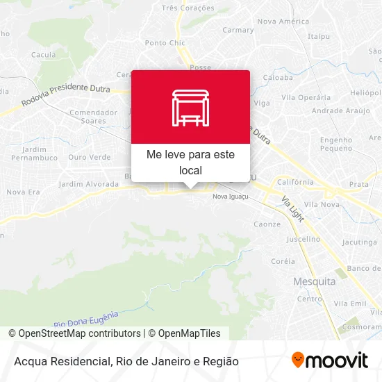 Acqua Residencial mapa