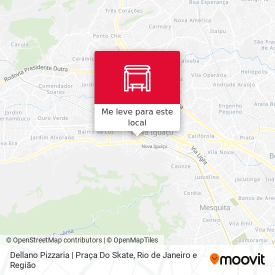 Dellano Pizzaria | Praça Do Skate mapa