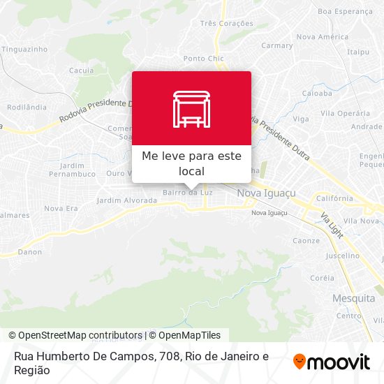 Rua Humberto De Campos, 708 mapa