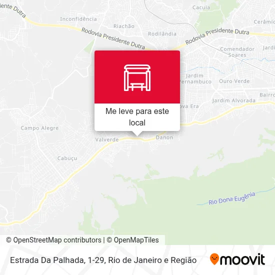 Estrada Da Palhada, 1-29 mapa