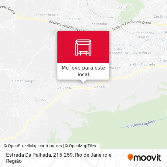 Estrada Da Palhada, 215-259 mapa