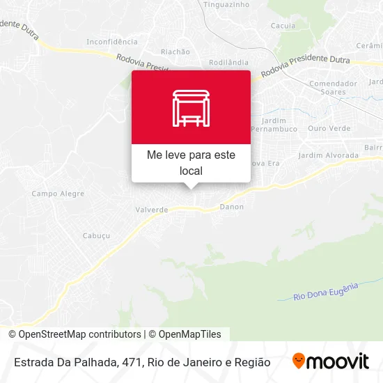 Estrada Da Palhada, 471 mapa