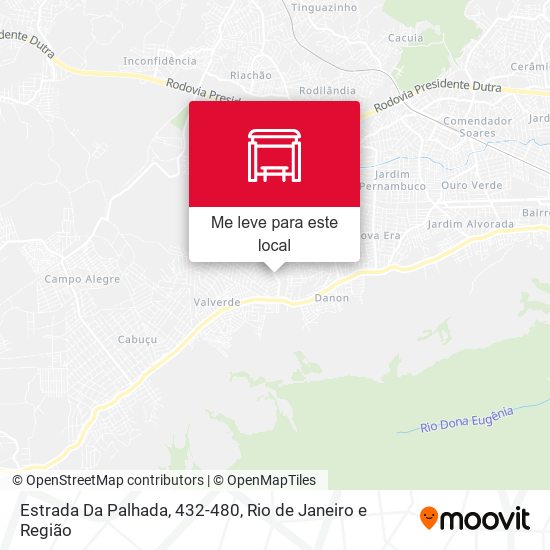 Estrada Da Palhada, 432-480 mapa