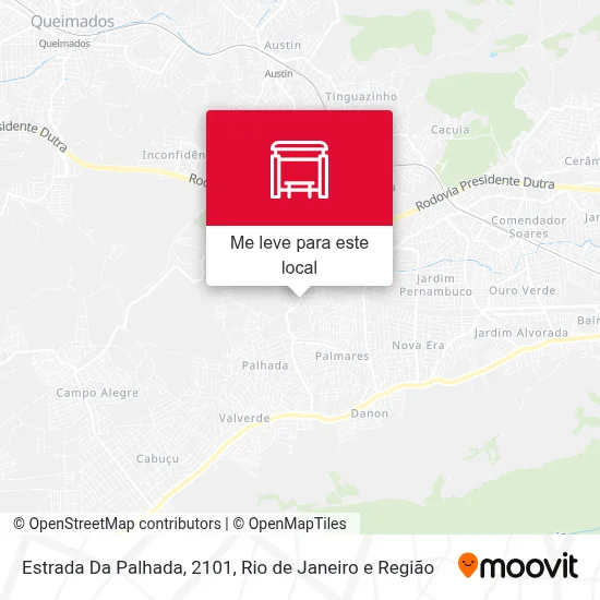 Estrada Da Palhada, 2101 mapa