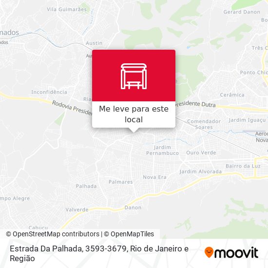 Estrada Da Palhada, 3593-3679 mapa