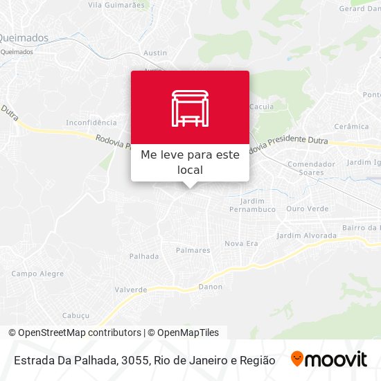 Estrada Da Palhada, 3055 mapa