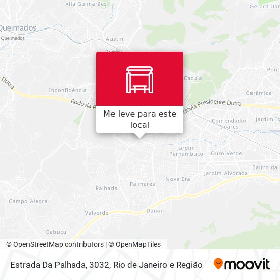 Estrada Da Palhada, 3032 mapa