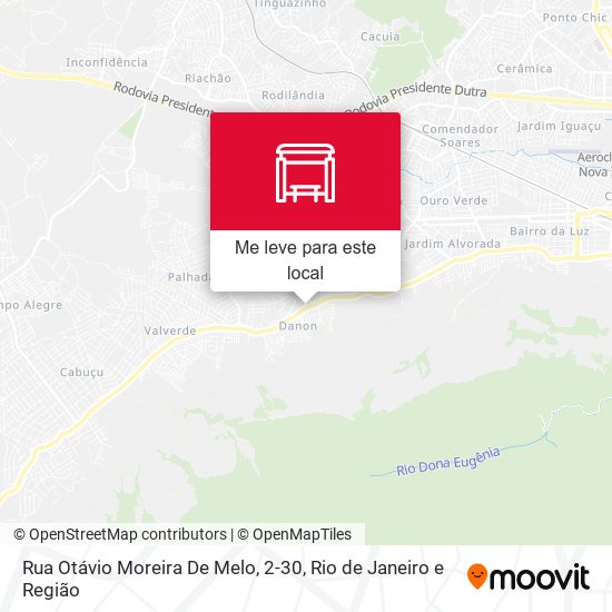 Rua Otávio Moreira De Melo, 2-30 mapa