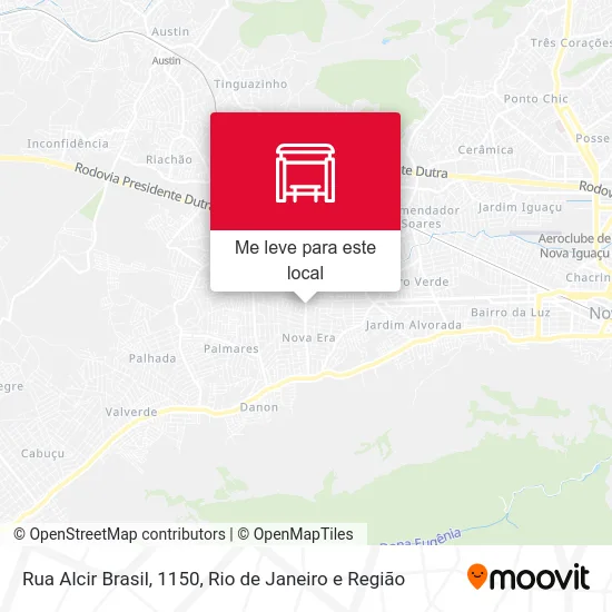 Rua Alcir Brasil, 1150 mapa