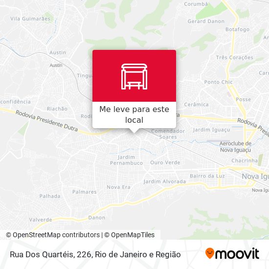 Rua Dos Quartéis, 226 mapa