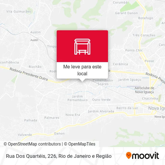Rua Dos Quartéis, 226 mapa