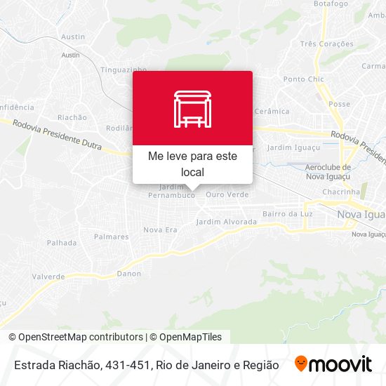 Estrada Riachão, 431-451 mapa