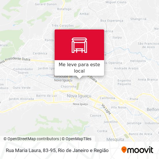 Rua Maria Laura, 83-95 mapa